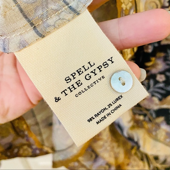 EUC Spell & the Gypsy Collective Nightshade Oasis Duster - Picture 16 of 17